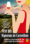 Fête des Vignerons de Corneilhan : Vendredi 03 Juin à partir de 19h00