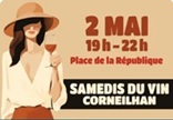 SAMEDI du VIN : Samedi 02/05/2026 - 19h Place de la République